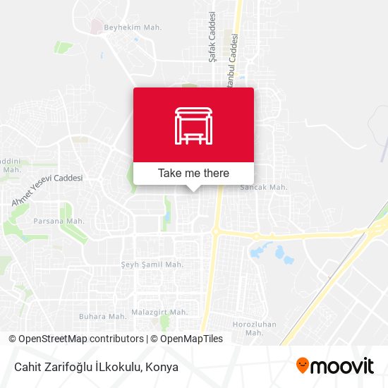 Cahit Zarifoğlu İLkokulu map