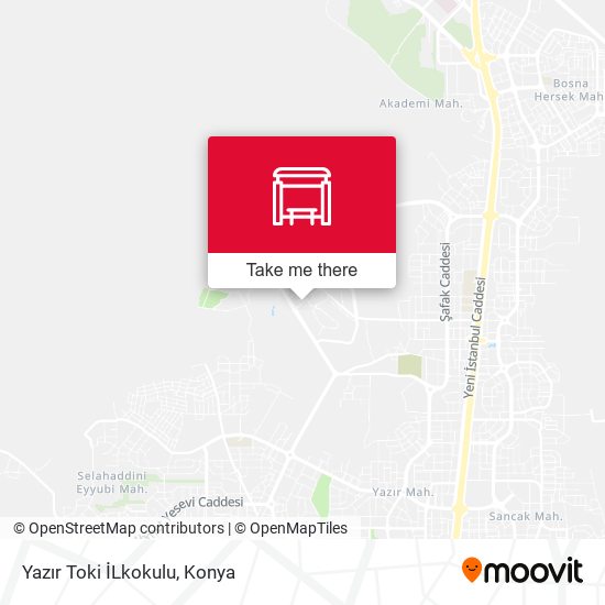 Yazır Toki İLkokulu map