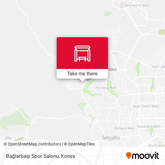 Bağlarbaşı Spor Salonu map