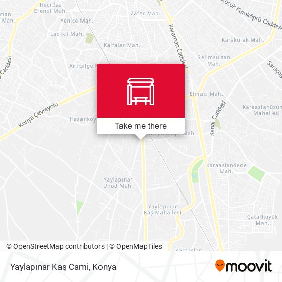 Yaylapınar Kaş Cami map