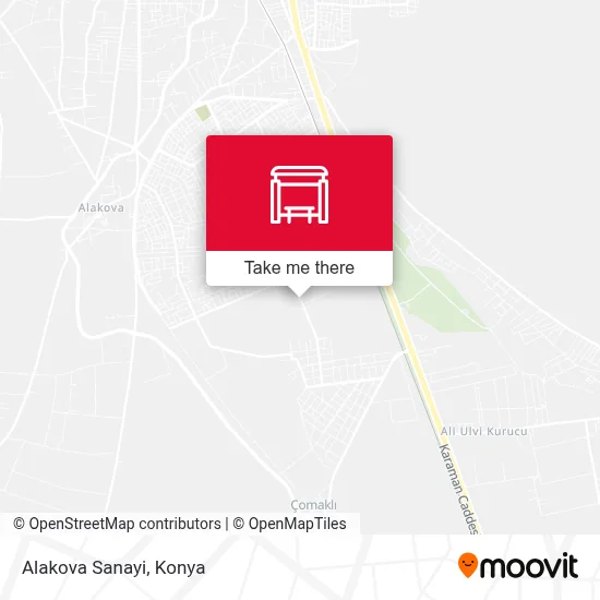 Alakova Sanayi map