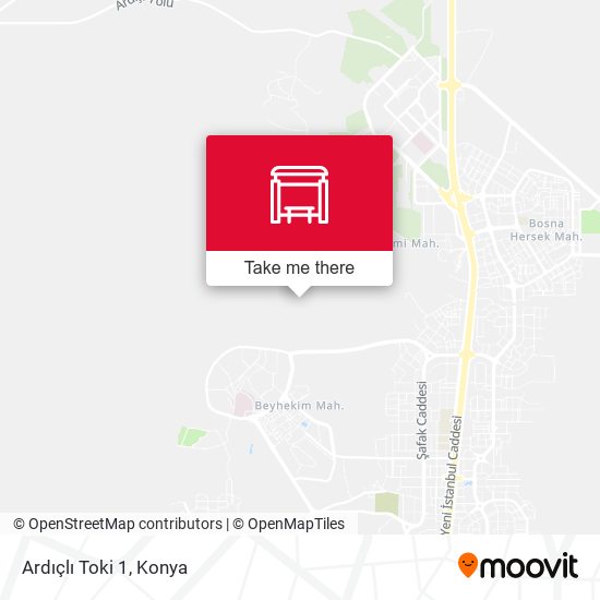 Ardıçlı Toki 1 map