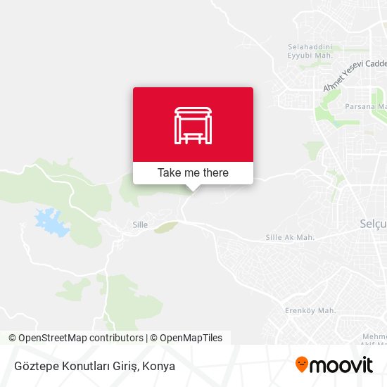 Göztepe Konutları Giriş map