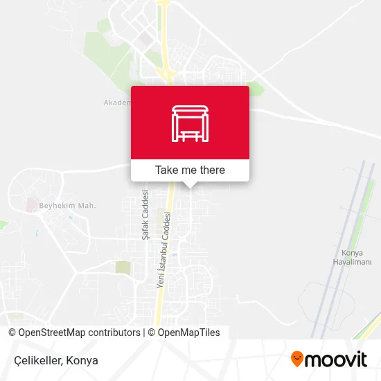 Çelikeller map
