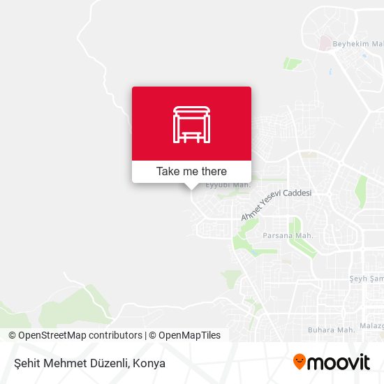 Şehit Mehmet Düzenli map