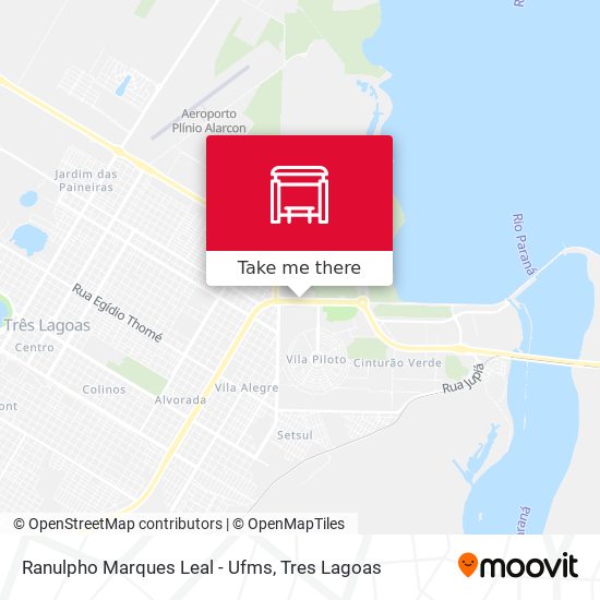 Ranulpho Marques Leal - Ufms map