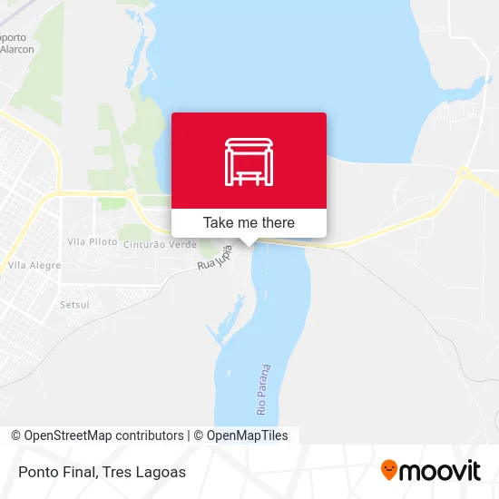 Ponto Final map