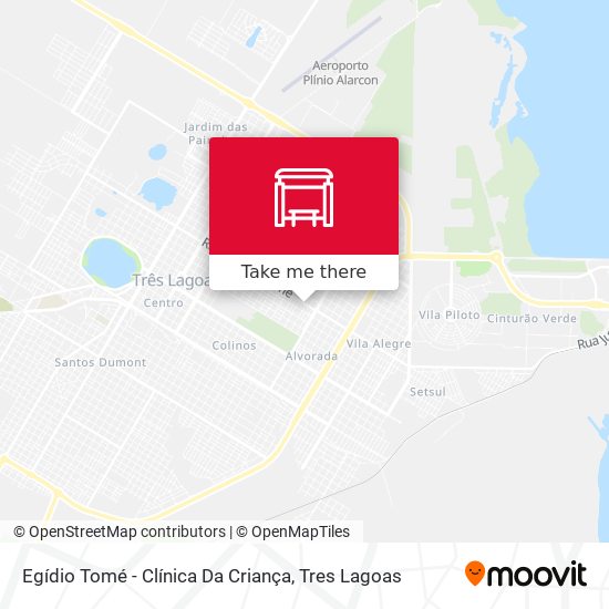Egídio Tomé - Clínica Da Criança map