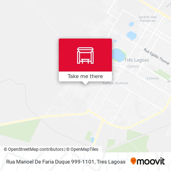 Mapa Rua Manoel De Faria Duque 999-1101