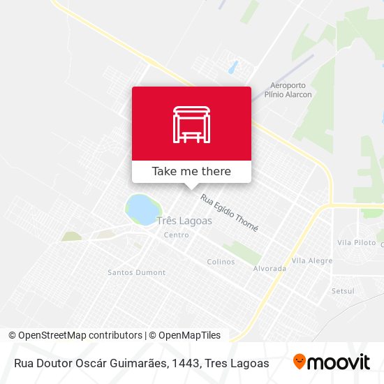 Rua Doutor Oscár Guimarães, 1443 map