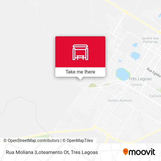 Rua Moliana |Loteamento Ot map