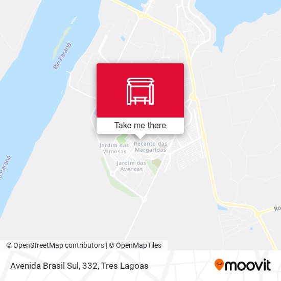 Avenida Brasil Sul, 332 map