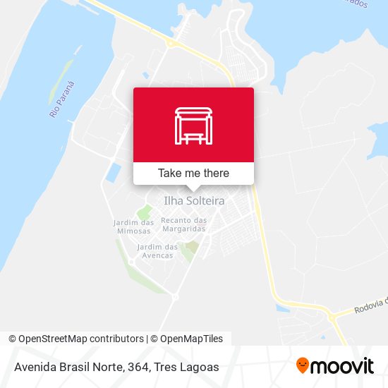 Avenida Brasil Norte, 364 map