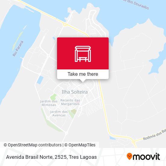 Avenida Brasil Norte, 2525 map
