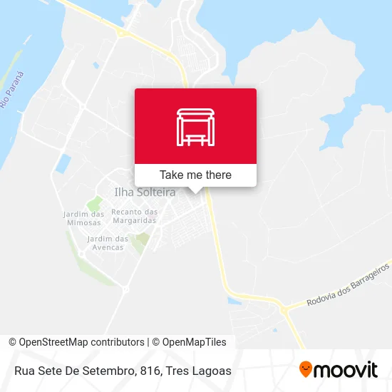 Rua Sete De Setembro, 816 map