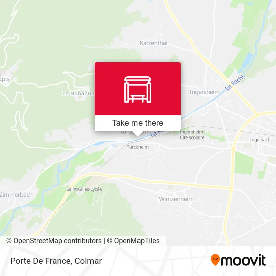 Porte De France map