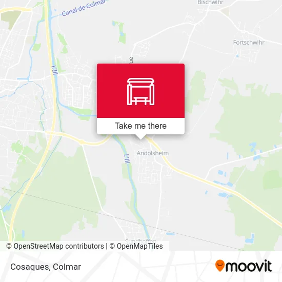 Cosaques map