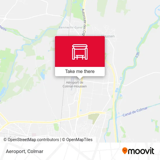 Aeroport map