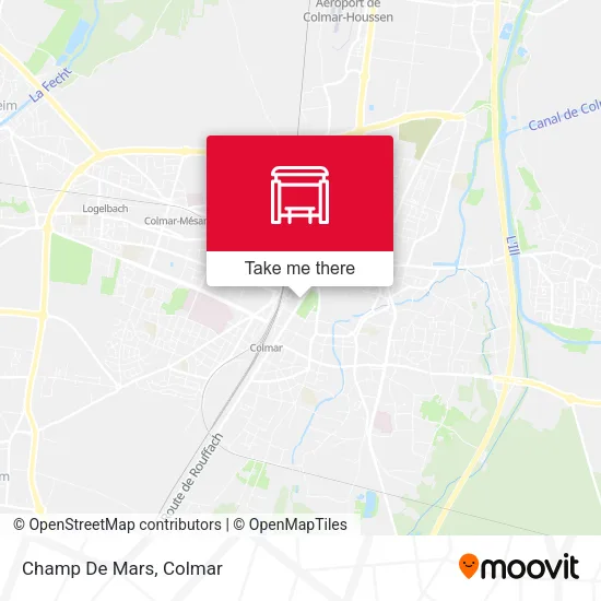 Champ De Mars map