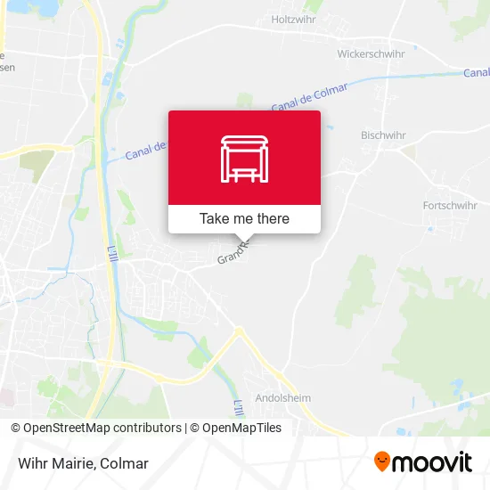 Wihr Mairie map