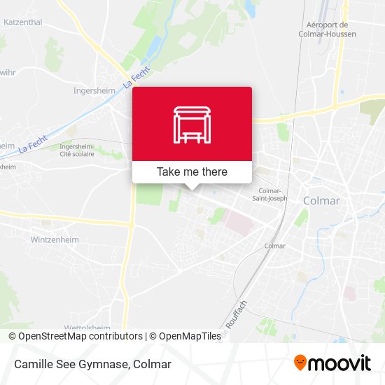 Camille See Gymnase map