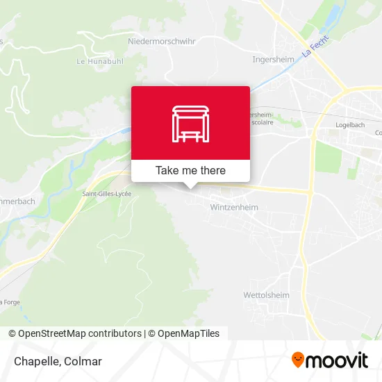 Chapelle map