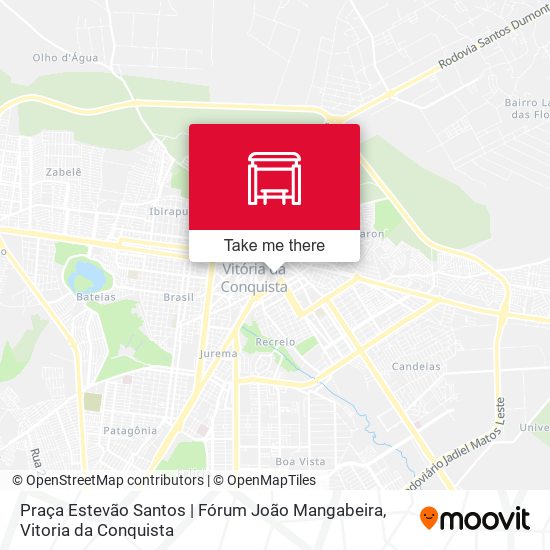 Praça Estevão Santos | Fórum João Mangabeira map