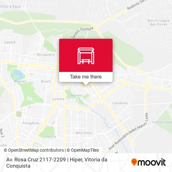 Av. Rosa Cruz 2117-2209 | Hiper map