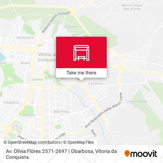 Av. Olívia Flôres 2571-2697 | Gbarbosa map