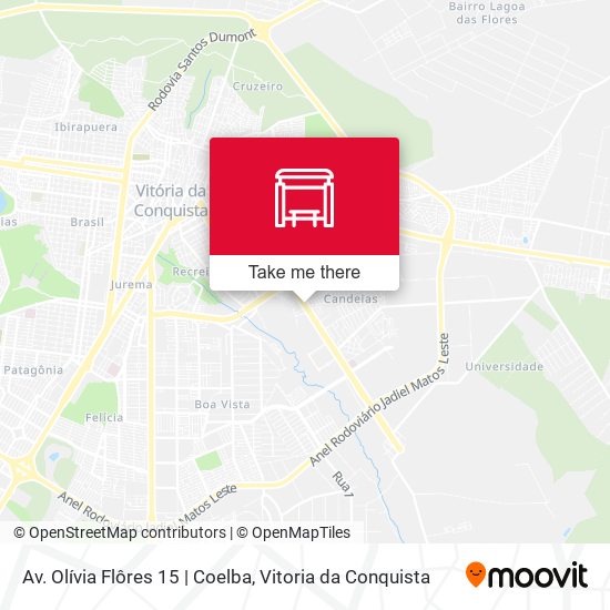 Av. Olívia Flôres 15 | Coelba map