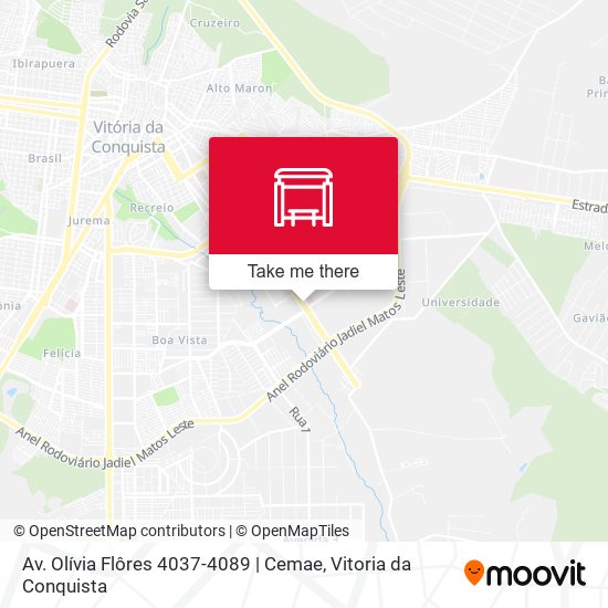 Av. Olívia Flôres 4037-4089 | Cemae map