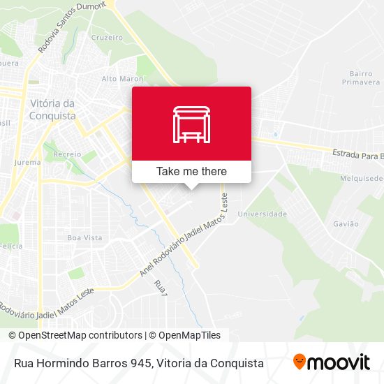 Rua Hormindo Barros 945 map