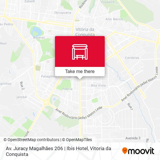 Av. Juracy Magalhães 206 | Ibis Hotel map