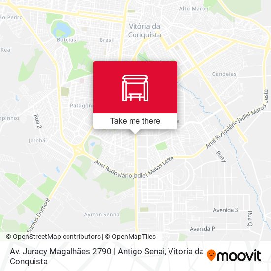 Av. Juracy Magalhães 2790 | Antigo Senai map