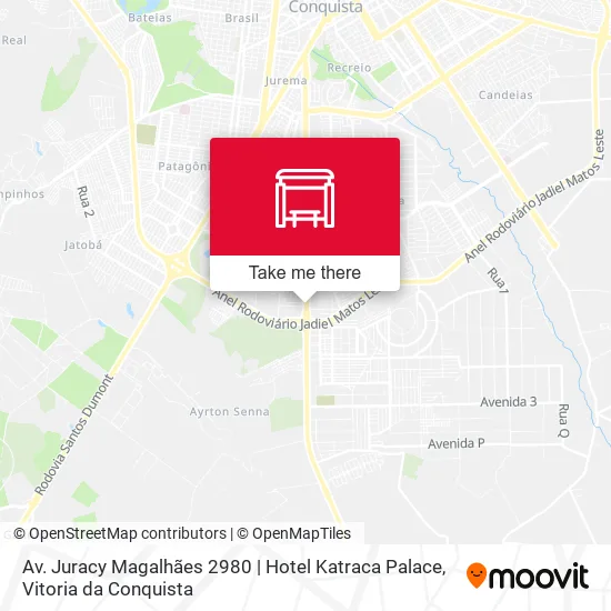 Av. Juracy Magalhães 2980 | Hotel Katraca Palace map