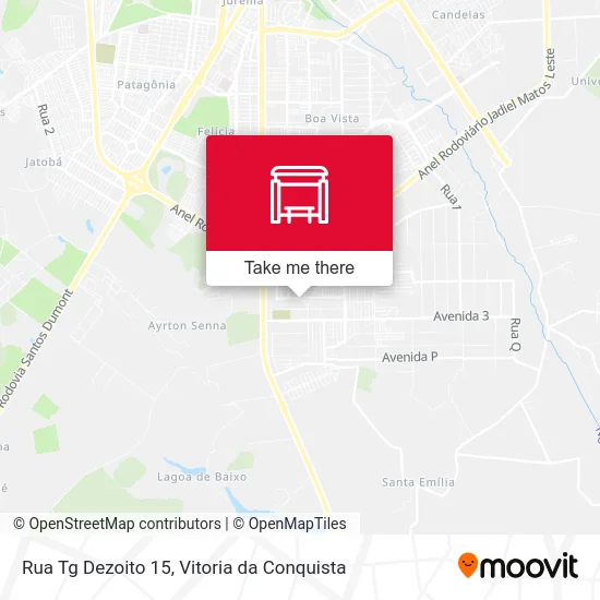 Rua Tg Dezoito 15 map