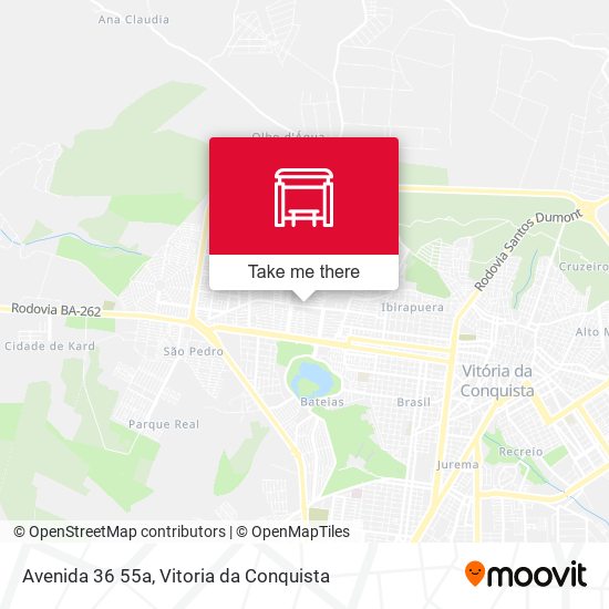 Avenida 36 55a map