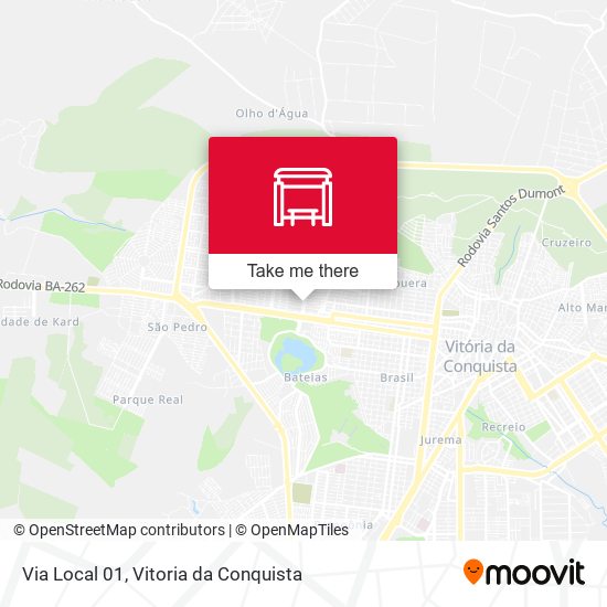 Via Local 01 map