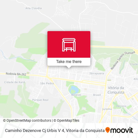 Caminho Dezenove Cj Urbis V 4 map
