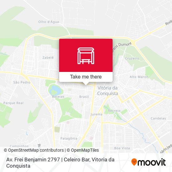 Av. Frei Benjamin 2797 | Celeiro Bar map
