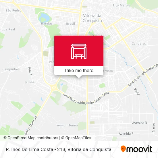 R. Inês De Lima Costa - 213 map