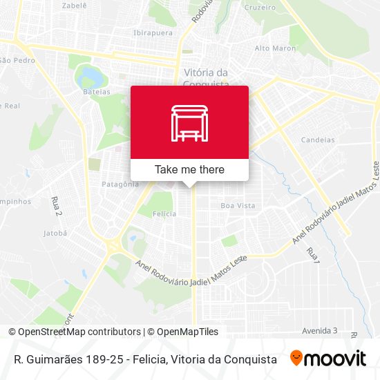 R. Guimarães 189-25 - Felicia map