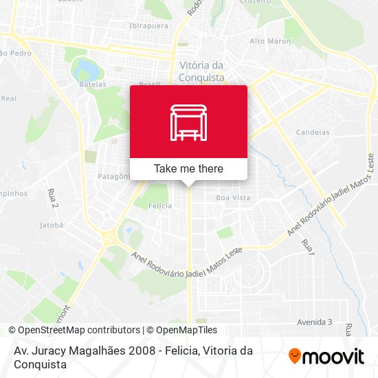 Av. Juracy Magalhães 2008 - Felicia map