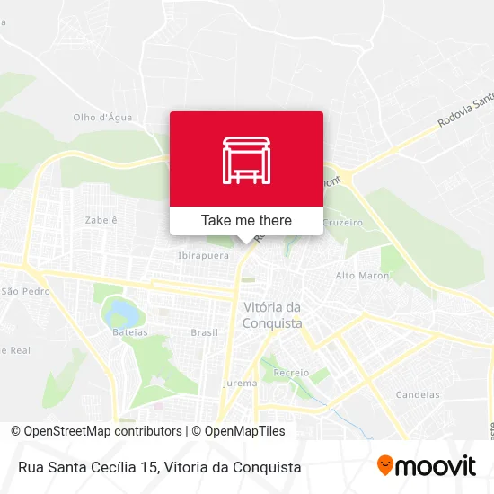 Rua Santa Cecília 15 map