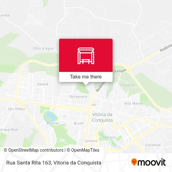 Rua Santa Rita 163 map