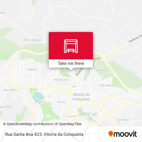 Rua Santa Ana 423 map