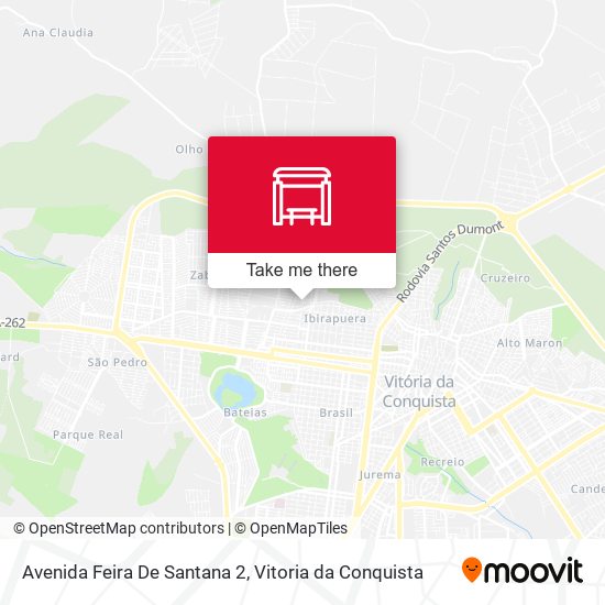 Avenida Feira De Santana 2 map