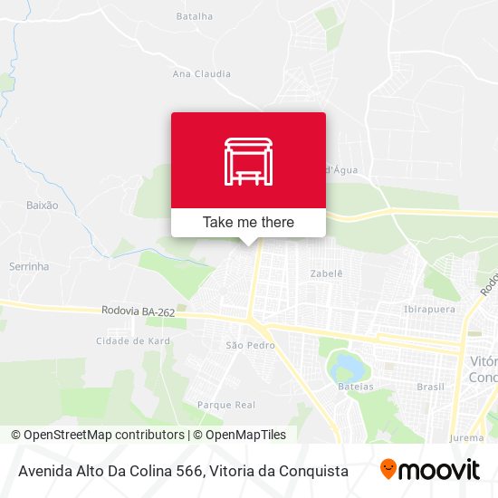 Avenida Alto Da Colina 566 map