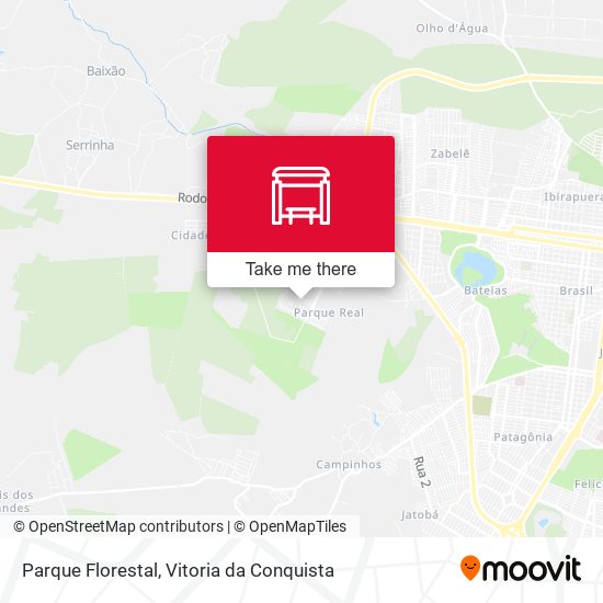 Parque Florestal map
