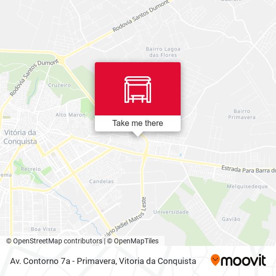 Mapa Av. Contorno 7a - Primavera